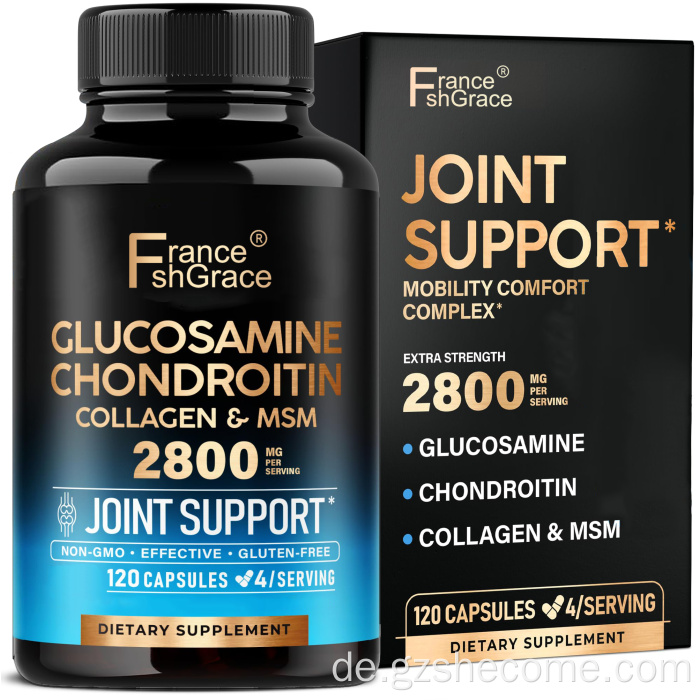 Glucosamin -Chondrotin -MSM -Kollagen -Kollagengesundheitsergänzung